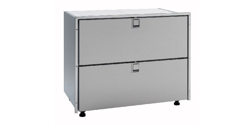 Isotherm Drawer DR190 Marine / Campervan / Caravan Fridge | Inox Clean Touch