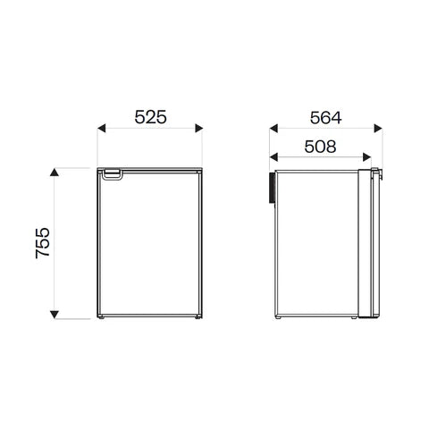 OFF Indel B Cruise Marine / Campervan / Caravan Fridge CR130 | 12/24V