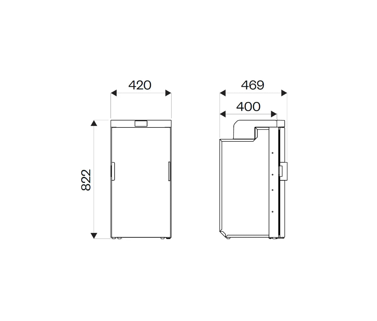 OFF INDEL B DRAWER CAMPERVAN / CARAVAN FRIDGE SLIM 70 | 12/24V