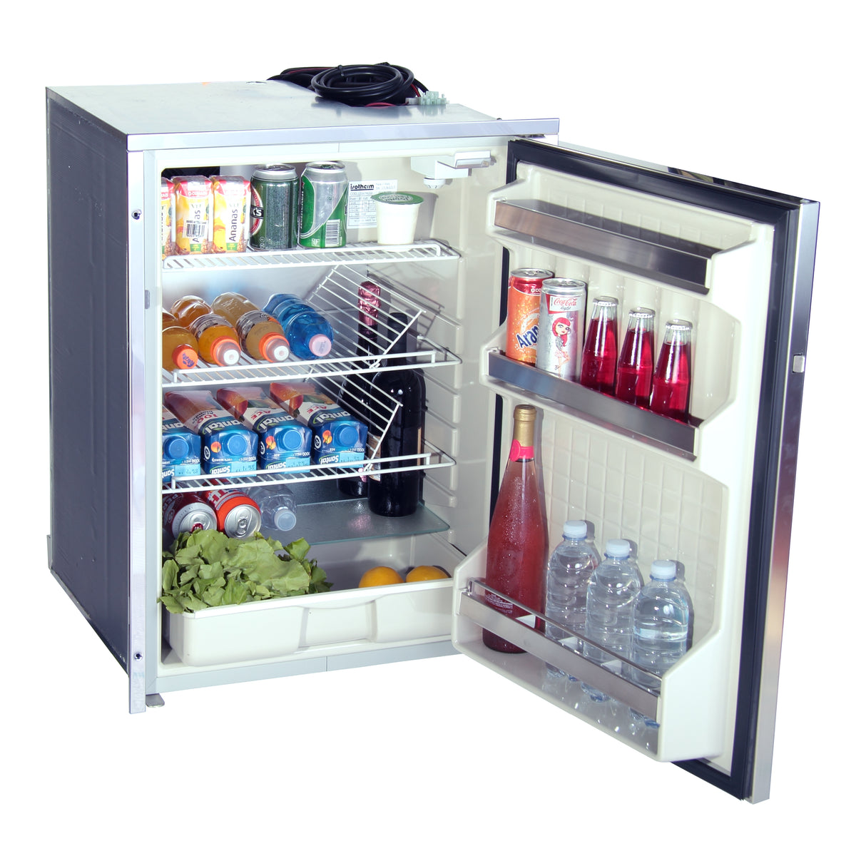 Isotherm | CR130D Fridge | Inox Clean Touch