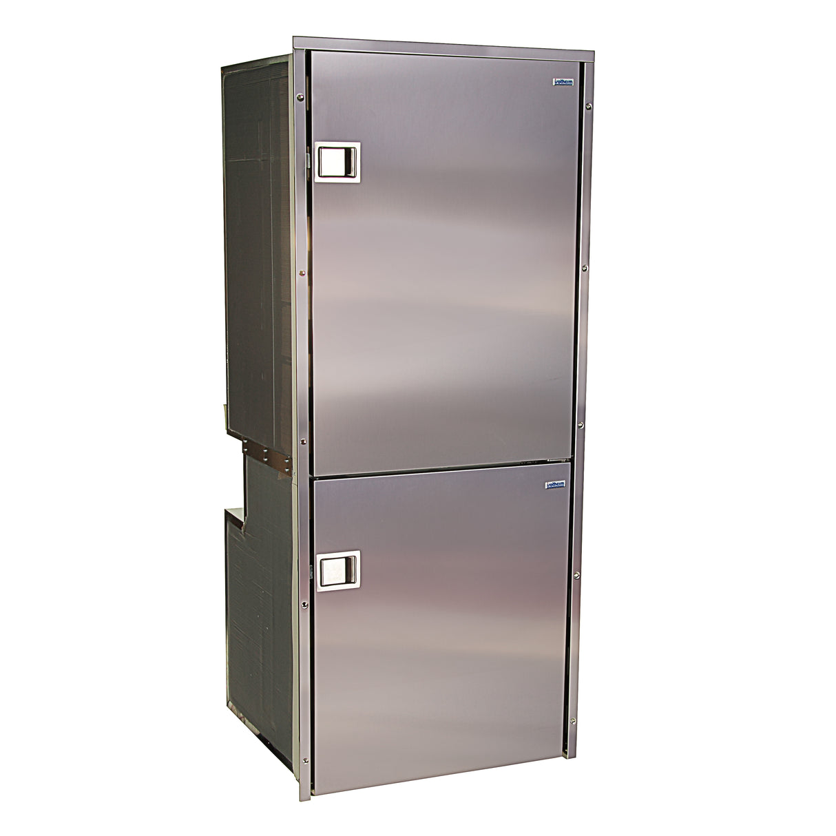 Isotherm CR195 Marine / Campervan / Caravan 130L Fridge/65L Freezer | Inox Clean Touch