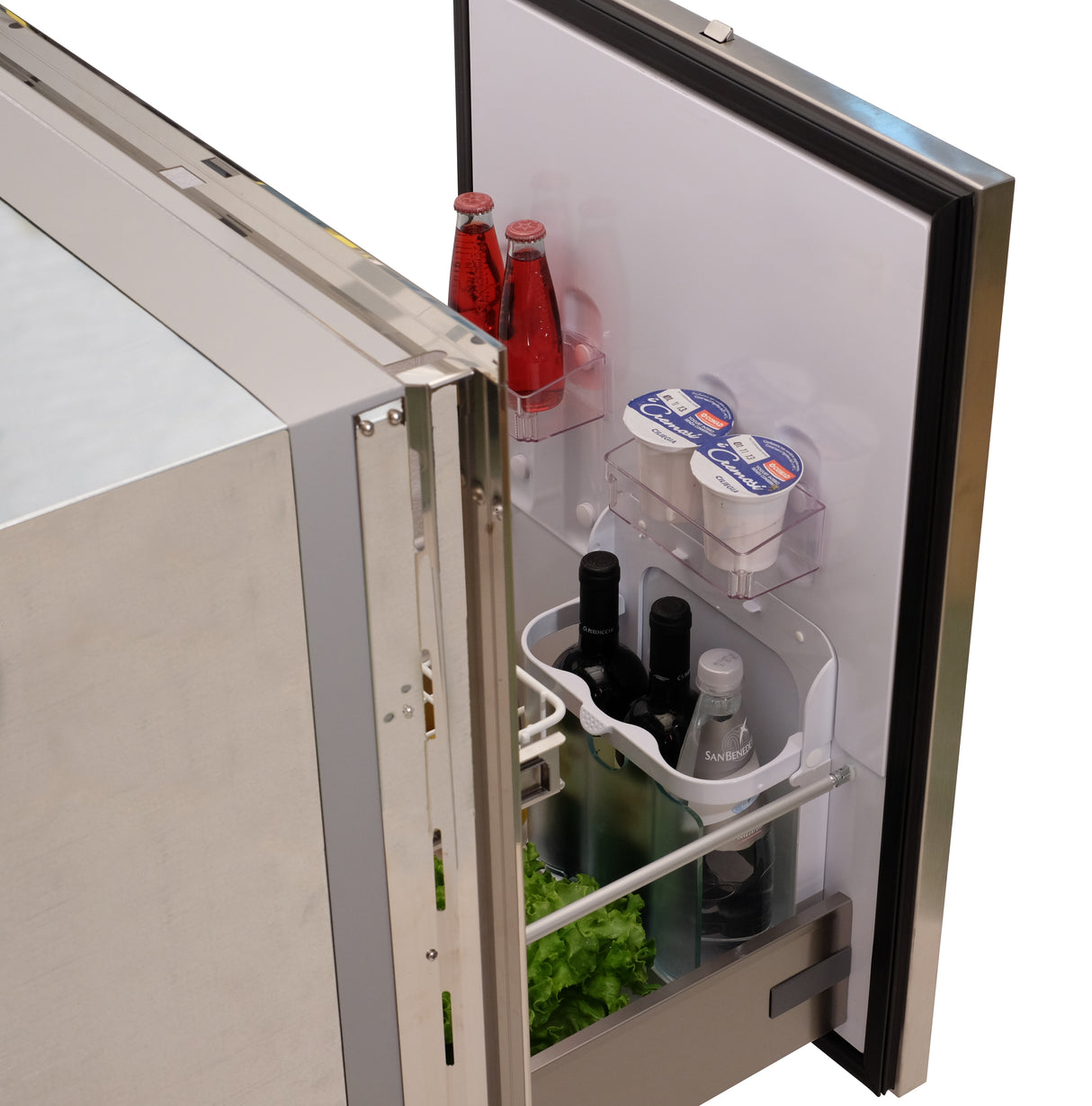 Isotherm | DR130 Drawer Marine / Campervan / Caravan Fridge | Inox Clean Touch