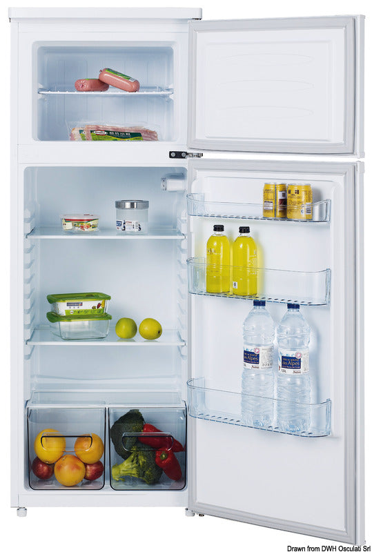 Silverline CR280 Two-Door Fridge-Freezer – 280L (12/24V DC)