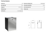 Indel B EL130 | Elite 130 MARINE / CAMPERVAN / CARAVAN FRIDGE (12/24V)