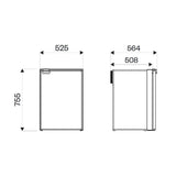 OFF Indel B Cruise | CR130 Fridge 12/24V