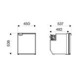 OFF Indel B Cruise Fridge CR65 | 12/24V