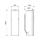 OFF Indel B Slim Fridge Slim140 | 12/24V