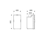 OFF INDEL B DRAWER CAMPERVAN / CARAVAN FRIDGE SLIM 70 | 12/24V