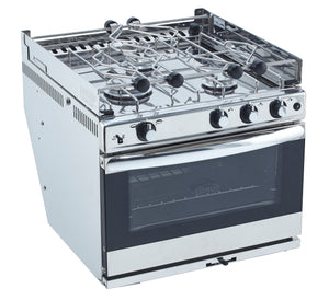 ENO STOVES - Bretagne 3 Burner S/S oven with grill