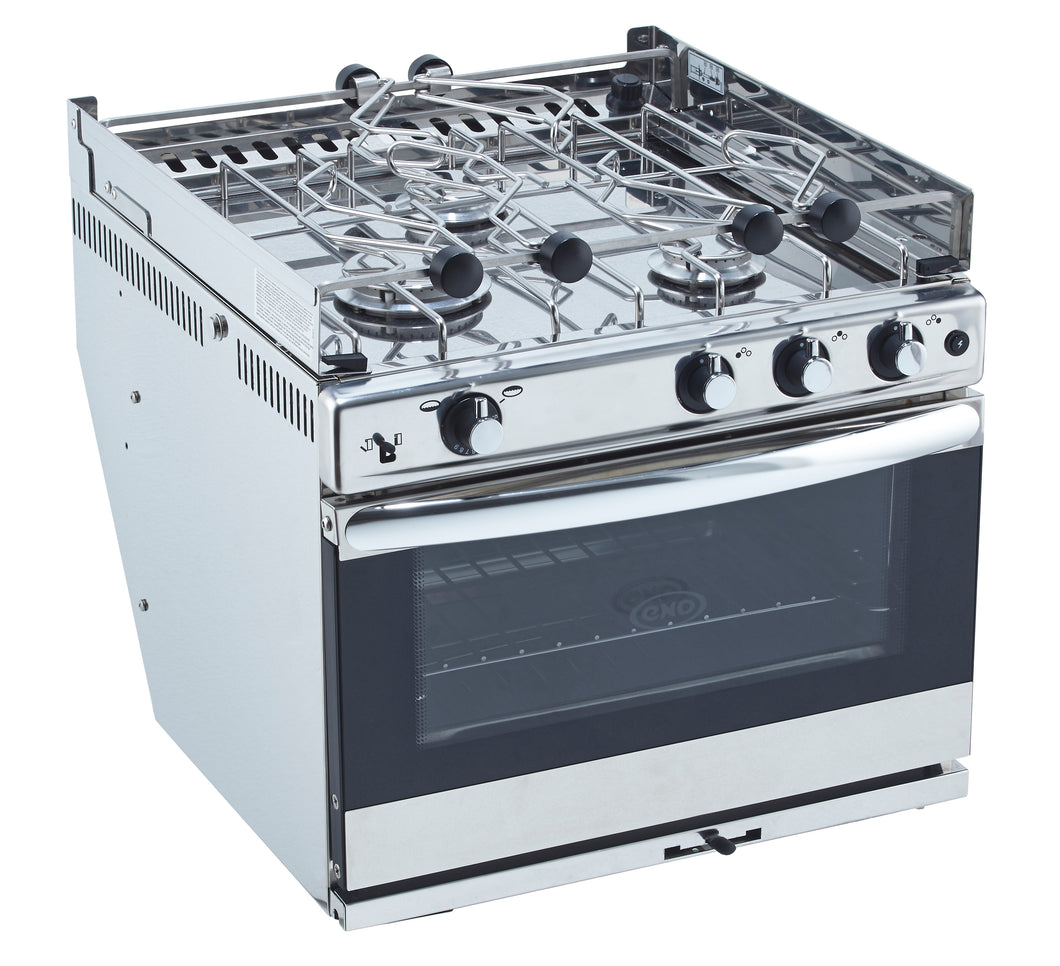 ENO STOVES Bretagne 3 Burner S S oven with grill Fridgetech Marine
